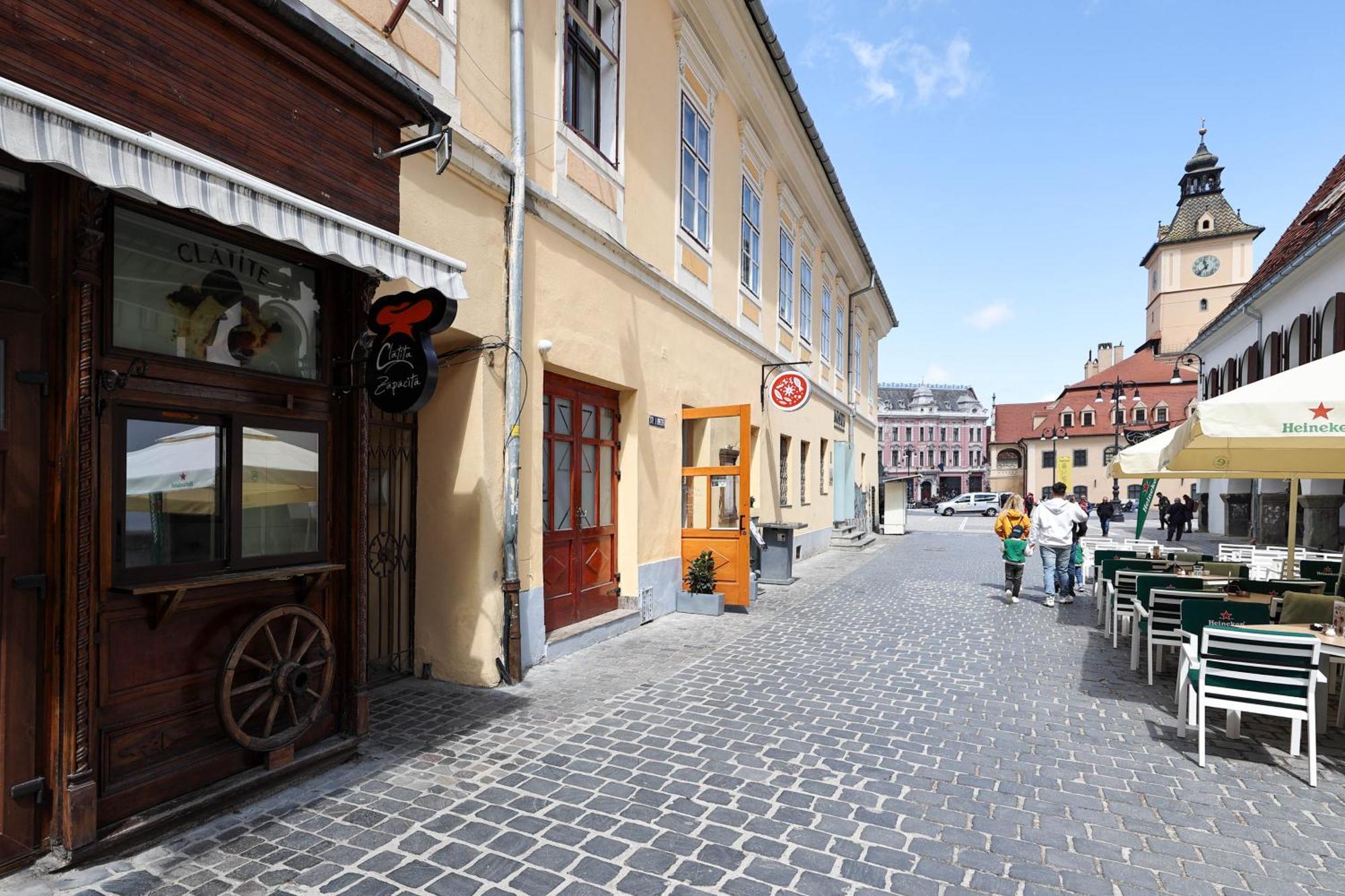 Hirscher Apartments Braşov Exterior foto